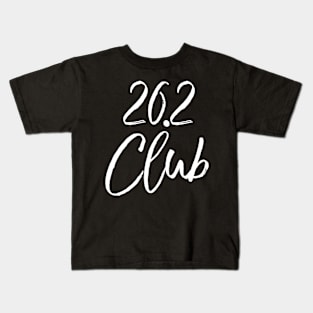 Marathon Finisher For Runners Running Gear 262 Club Kids T-Shirt